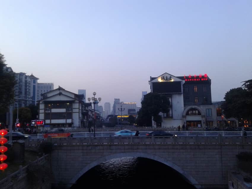 Wuxi urban landscape in Wuxi