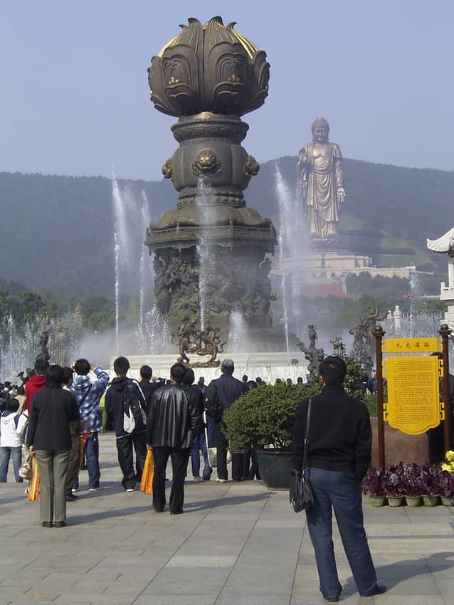 Lingshan landscape in Wuxi