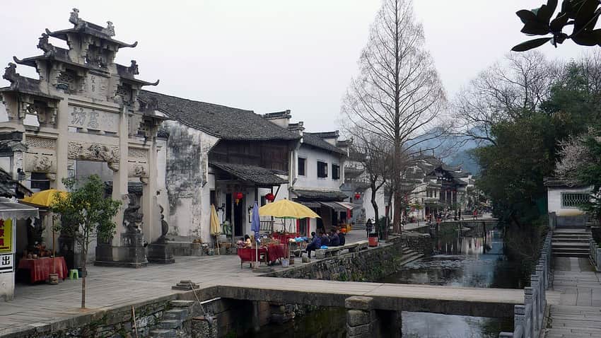 Longchuan village in Xuancheng