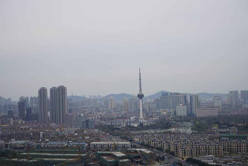 Yunlong Mountain viewpoint in Xuzhou