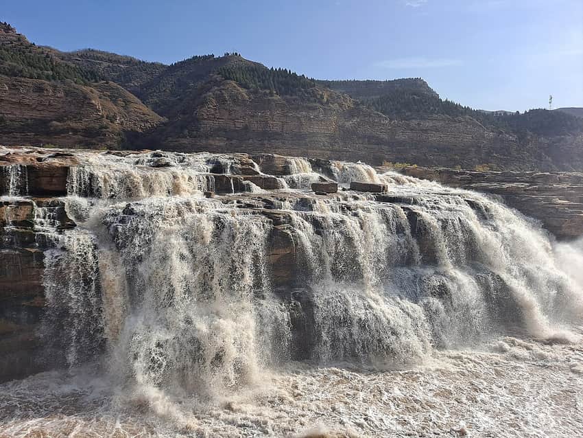 Yellow River Hukou landscape in Yan'an