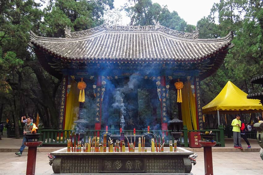 Huangdi Mausoleum cultural site in Yan'an