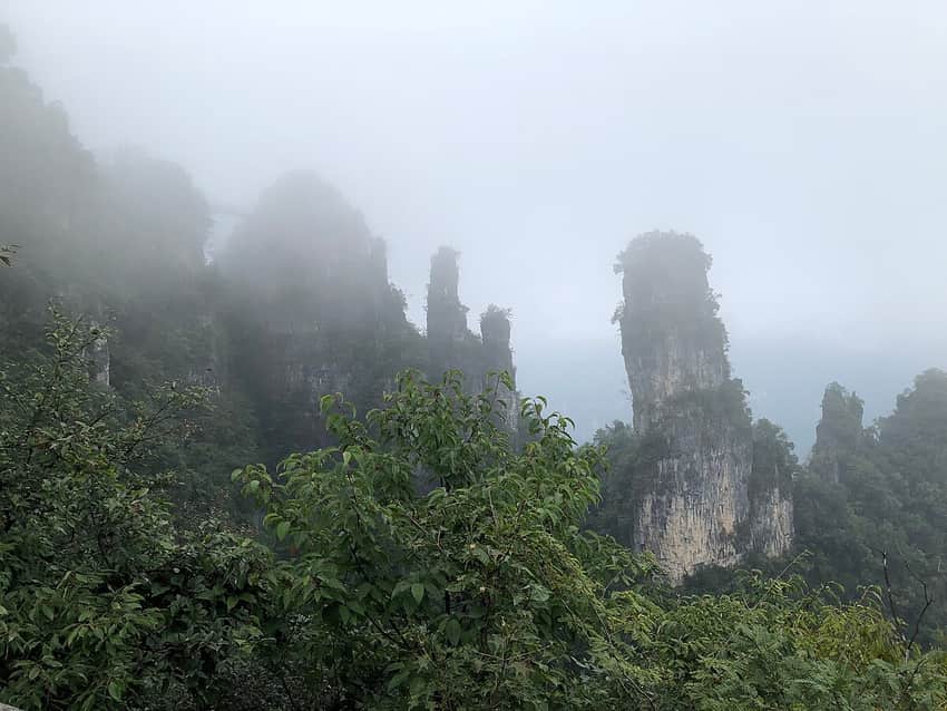 Chaibuxi Grand Canyon in Wufeng in Yichang