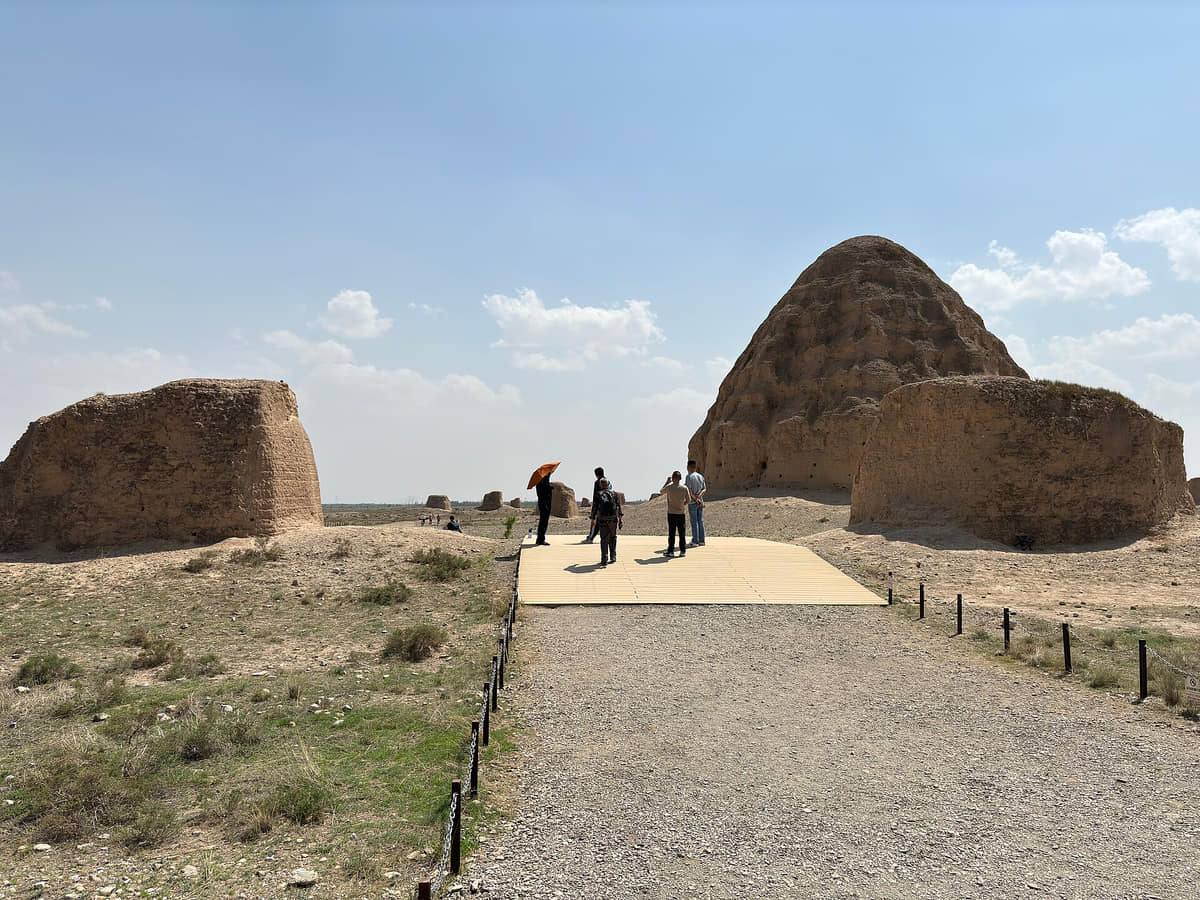Verified documentary photograph of a landmark in Yinchuan