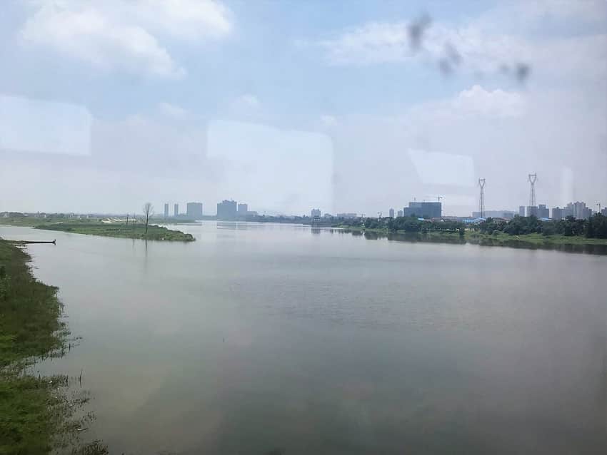 Miluo River in Yueyang