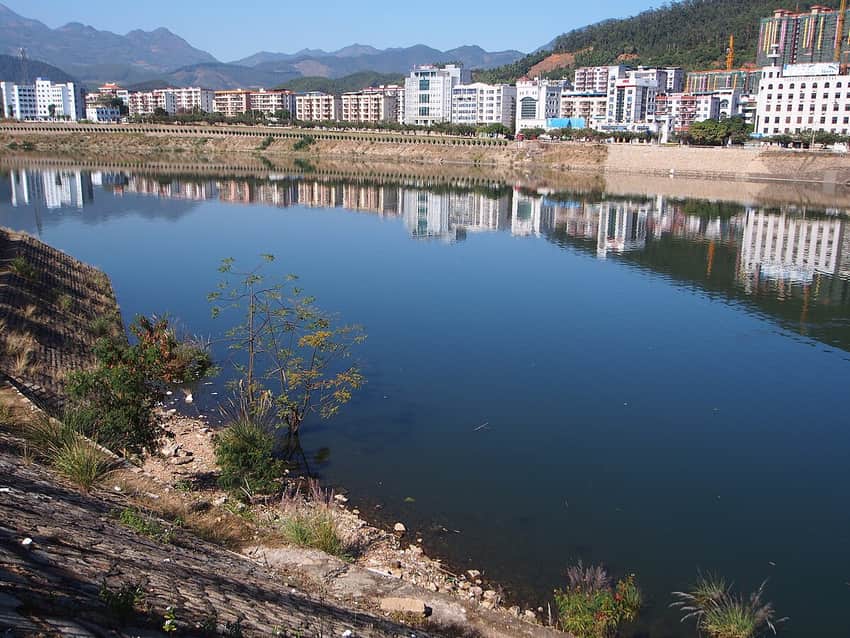 Jiulong River North Branch in Zhangzhou