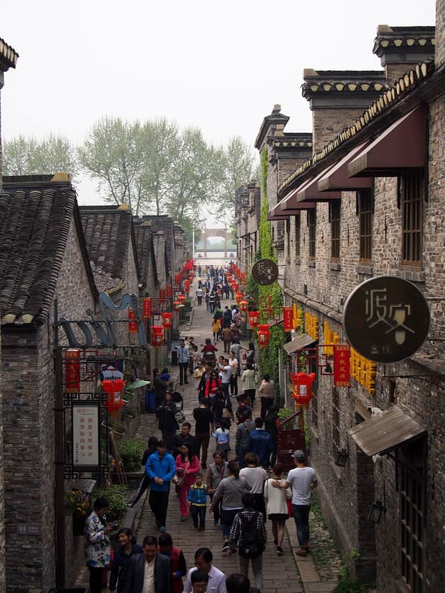 Xijin Ferry historic street in Zhenjiang