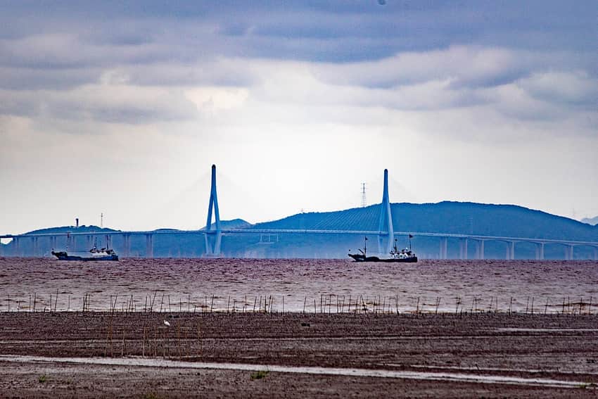 Zhoushan island bridges in Zhoushan