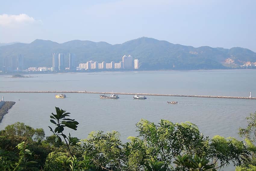 Yeli Island city view in Zhuhai
