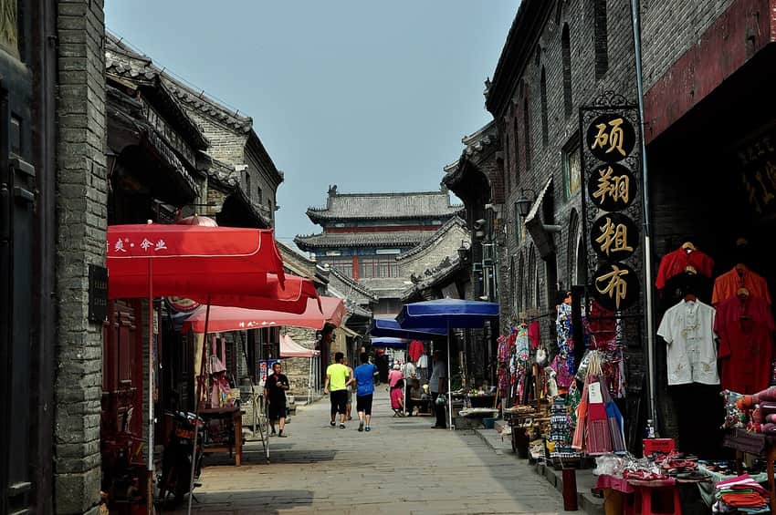 Zhoucun Ancient Commercial City in Zibo