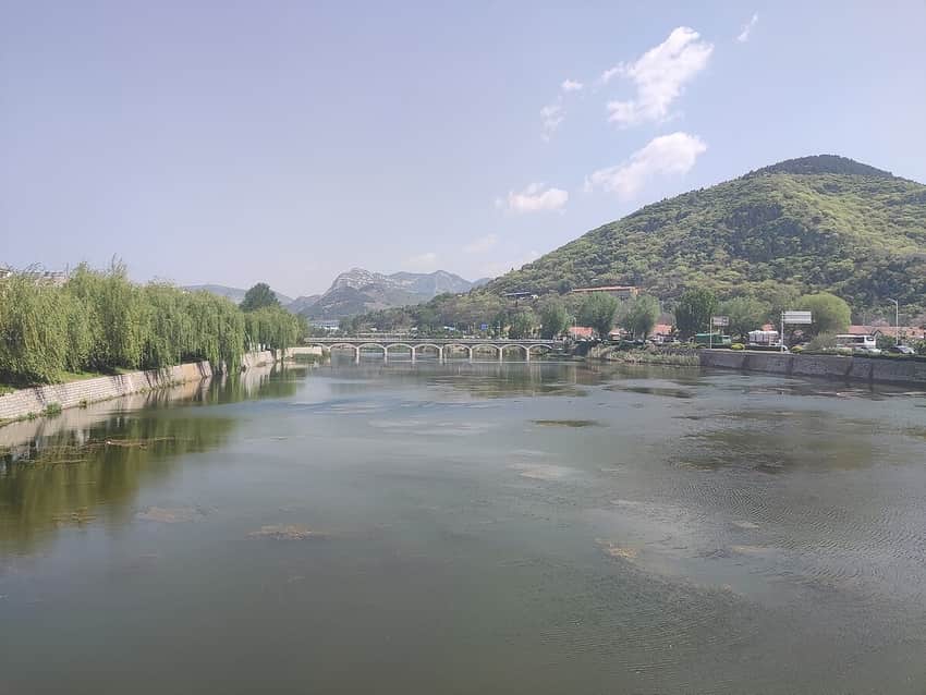 Yiyuan mountain and river landscape in Zibo