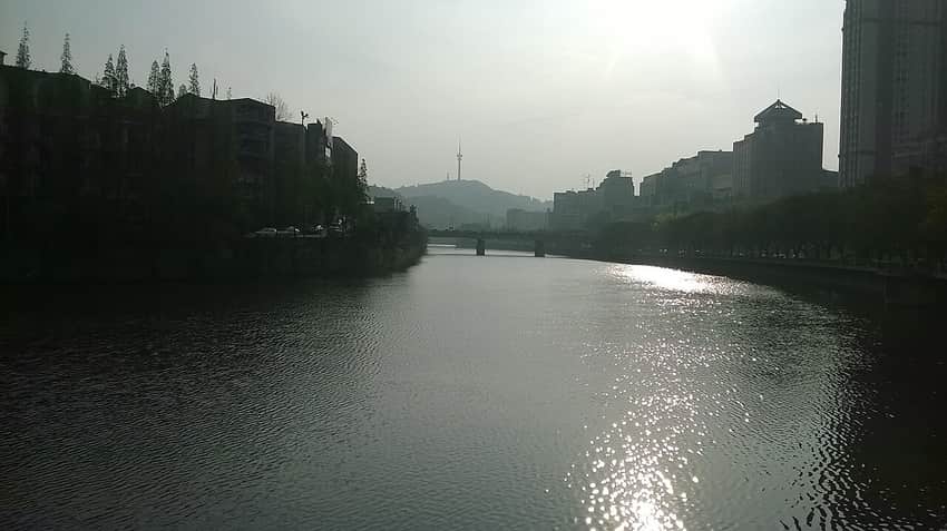 Fuxi River landscape in Zigong