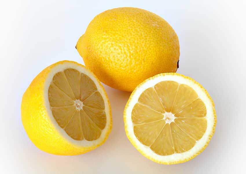 Generic lemon ingredient image, not an Anyue batch