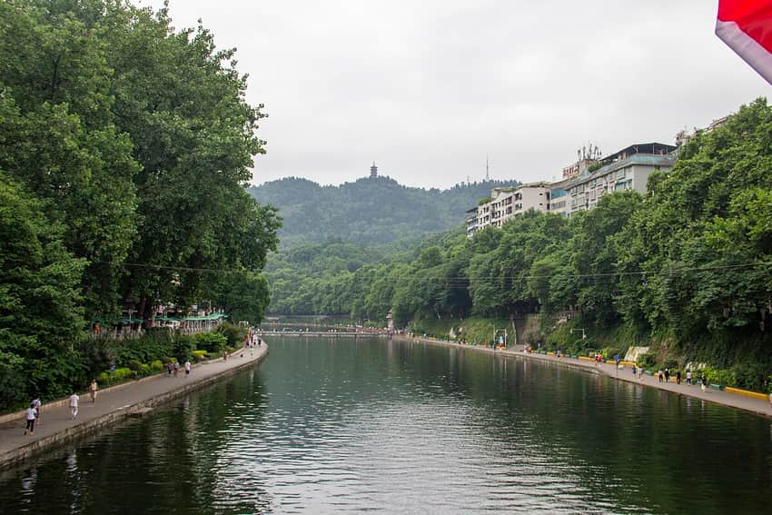 Xiang River greenway in Zunyi